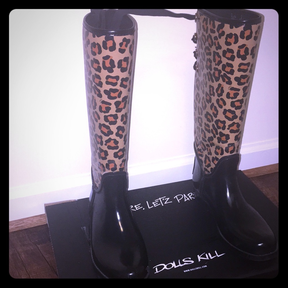 Exclusive Coach Rain Boots